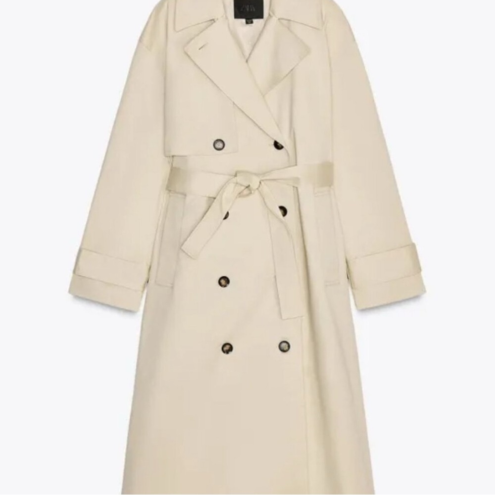 Zara Beige Trench Coat